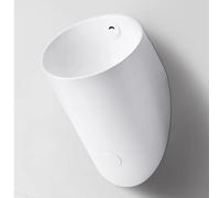 YJYJY Ceramics Urinal Wall-Mounted Intelligent Sensor Men's Adult Commercial Splash-Proof High Efficiency Flushing for Bathroom Hotel Shop