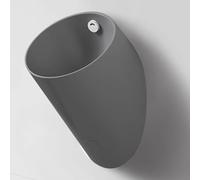 YJYJY Ceramics Urinal Wall-Mounted Intelligent Sensor Men's Adult Commercial Splash-Proof High Efficiency Flushing for Bathroom Hotel Shop