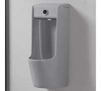 YJYJY Ceramics Urinal Wall-Mounted Men's Adult for Bathroom Intelligent Sensor Pressable/inductive Flush Anti-Odor Splash High Efficiency Flushing