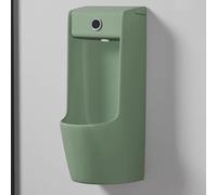 YJYJY Ceramics Urinal Wall-Mounted Men's Adult for Bathroom Intelligent Sensor Pressable/inductive Flush Anti-Odor Splash High Efficiency Flushing