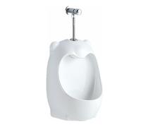 YJYJY Children Ceramics For With Manual Flush Valve Urinal Wall-Mounted Powerful Flush Splash-Proof for Boys/Commercial