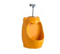 YJYJY Children Ceramics For With Manual Flush Valve Urinal Wall-Mounted Powerful Flush Splash-Proof for Boys/Commercial