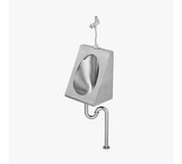 YJYJY Durable 304 Stainless Steel for Men Urinal Wall-Mounted with Touch-Free Flush and Easy-Clean Surface Perfect