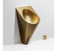 YJYJY Durable 304 Stainless Steel for Men Urinal Wall-Mounted with Touch-Free Flush and Easy-Clean Surface Perfect