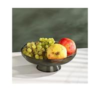 YJYJY Fruit Bowls Light Luxury Fruit Plate Living Room Coffee Table Home New Creative Modern Snack Plate Glass Fruit Plate Decoration Fruit Basket