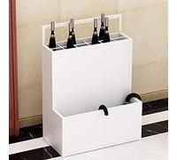 YJYJY Simple Wrought Iron Umbrella Stand Divided Drainage Design Anti-skid Stability Suitable
