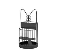 YJYJY Umbrella Rack Stand Metal Crutch Stand Rack Walking Stick Holder with Drip Tray