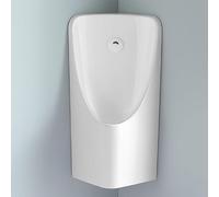 YJYJY Urinal Ceramic Corner for Men Spill Proof Automatic Induction Flushing For Men Nighttime