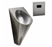 YJYJY Urinal Stainless Steel Automatic Sensor Touchless Flushing Set for Men Spill Proof