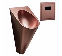 YJYJY Urinal Stainless Steel Automatic Sensor Touchless Flushing Set for Men Spill Proof