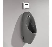 YJYJY Urinal Wall-Mounted Ceramic Urinals for Men Spill Proof Bar With Sensor Flush Valve Garage Men's Troughs for Hotels/airports