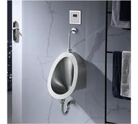 YJYJY Urinal Wall-Mounted for Male 304 Stainless Steel for Men's Bathroom Small Men's Bathroom Toilet