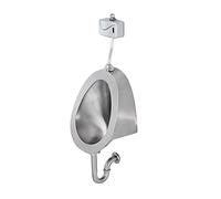 YJYJY Urinal Wall-Mounted Men's Flushing 304 Stainless Steel Toilet Household/Commercial Bathroom Toilet Male Sanitary Ware