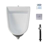 YJYJY Urinal Wall-Mounted Plastic for Men with Hose for Home Outdoor Toilet Urine Diverter Bathroom Adult Garage