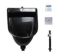 YJYJY Urinal Wall-Mounted Plastic for Men with Hose for Home Outdoor Toilet Urine Diverter Bathroom Adult Garage