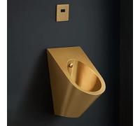 YJYJY Urinal Wall-Mounted Sensor 304 Stainless Steel Public Toilet Flushing Commercial Splash-Proof Men's Adult Bathroom Toilet