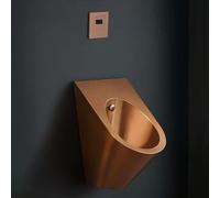 YJYJY Urinal Wall-Mounted Sensor 304 Stainless Steel Public Toilet Flushing Commercial Splash-Proof Men's Adult Bathroom Toilet