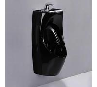 YJYJY Urinals for Men Automatic Induction Flushing Ceramic for Public Bathroom Garage