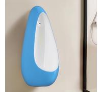 YJYJY Urinals for Men Spill Proof Urinal Wall-Mounted Commercial Men High Efficiency Washout Ceramic