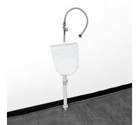 YJYJY Urinals with Cover Durable Plastic Wall-Mounted Mens Portable and Easy-Clean Solution