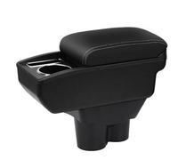YJYWZH Compatible with Vauxhall Corsa E Armrests Car Centre Console Armrest Box Large Capacity Car Retrofit Arm Rest Storage Box Interior Parts with Drink Holder