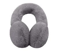 YJZQ Ear Muffs Women Girls Fluffy Faux Furry Earmuffs Thermal Ear Warmer Protection Skiing Running Full Ears Covers Protector Adjustable Xmas Gift