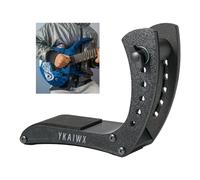 YKAIWX Ergonomic Electric Guitar Holder Footstool Leg Stand Guitar Foot Stool Electric Guitar Support Leg Stand Guitar Lifter (Black)