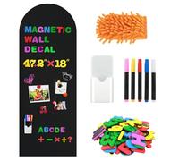 Ykall Self-Adhesive Magnetic Chalkboard 120x46cm for Wall