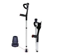 YKCITSQTR 10 Stops Height Adjustable Forearm Crutches Non-Slip Walking Crutches for Adults Support After Injury Or Surgery Supports Up to 130kg/286lb It's so kind of you