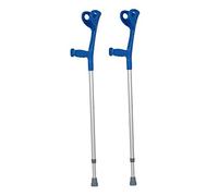 YKCITSQTR Crutch Thickened Aluminum Alloy Elbow Crutches Non-Slip Retractable Height Arm Polio Rehabilitation Crutches,2PCS It's so kind of you