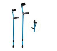 YKCITSQTR Forearm Crutches,Folding Crutches for Adults,Ergonomic Crutches for Walking,10 Stops Height Adjustable,Non Skid Rubber Tips,Unisex It's so kind of you