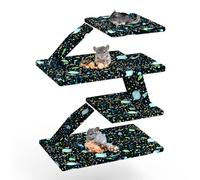 YKD Fitted Liners for Ferret Nation, Critter Nation Cage Accessories Kit, for Ferrets, Chinchillas, Rats, Fancy Rat & Other Small Animals (Double Unit Set)