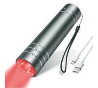 YKeluxon Infrared Red Light Device, Near Infrared Light Lamp Pen, 660&850 LED Light Wand, Portable Torch (Sliver)