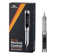 YKEY Original MINIWARE ES15S Mini Electric Power Screwdriver Rechargeable Portable Small Cordless Smart Motion Control with 24 Magnetic Bits OLED Screen Repair Tool for Phone Camera Laptop