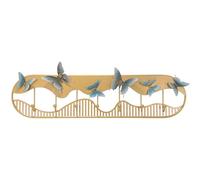 YKJGRTF Multi Hook Coat Rack,Wall Hooks Retro,Mounted Cloak Rack Chinese Creative Wall Hanging Hooks Behind The Door Coat and Hat Hooks