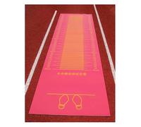 YKJGRTF Standing Long Jump Measuring Mat, Practice Test Pad, PVC Sport Broad, Testing, Jumping Roping(Red)
