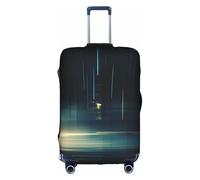 YKJJFVZ Abstract People1 Print Suitcase Protector For Travel,Stylish And Protective Bag Covers For Luggage, White, M