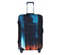 YKJJFVZ Abstract People2 Print Suitcase Protector For Travel,Stylish And Protective Bag Covers For Luggage, White, M