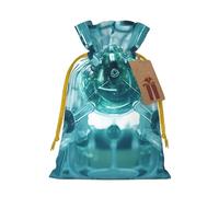 YKJJFVZ Abstraction Biology Chemistry Print Medium Size Drawstring Gift Bags Jewelry Pouches For Candy Wedding Favors Christmas