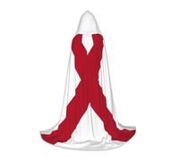 YKJJFVZ Alabama State Flag Print Medieval And Renaissance Cloak With Hood,Wizard,Vampire And Halloween Costumes