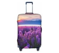 YKJJFVZ Lavender Fields Print Suitcase Protector For Travel,Stylish And Protective Bag Covers For Luggage, White, XL