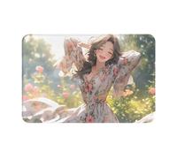 YKJJFVZ You are Beautiful Print Front Door Rug for Indoor Outdoor Entrance,Welcome Mat with Flannel Fabric