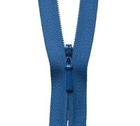 YKK 22"/ 56cm Concealed Zip: Saxe Blue