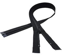 YKK #5 Nylon Coil Separating Lightweight Jacket Zipper - Color Black (1 Zipper per Pack) Made in USA (35 Inches)