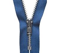 YKK Auto Lock Zip, No. 39 Royal Blue, 20 cm Length