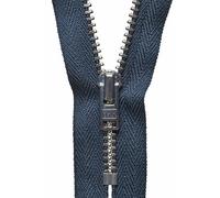 YKK Auto Lock Zip, No. 560 Dark Navy, 20 cm Length
