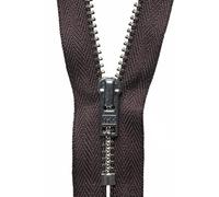 YKK Auto Lock Zip, No. 570 Brown, 15 cm Length