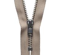 YKK Auto Lock Zip, No. 573 Fawn, 18 cm Length