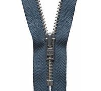 YKK Auto Lock Zip, No. 579 Charcoal, 20 cm Length