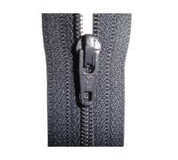 YKK CLOSED END ZIP - GREY SEWING - IDEAL FOR DRESSES/TROUSERS/SKIRTS/CUSHIONS AND ART AND CRAFT - SIZES: 4/5/6/7/8/9/10/12/14/16/18/20/22/24/26/28/30/32/34/36 INCH (8 INCH (20CM))